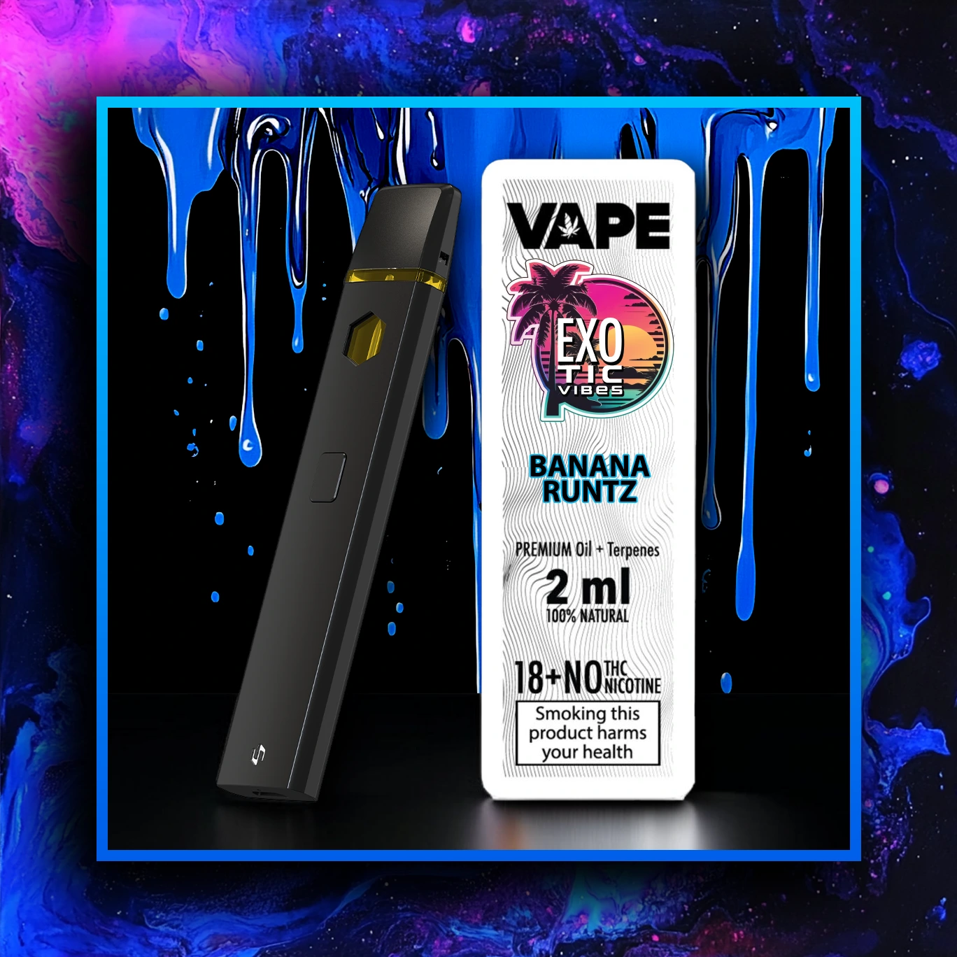 Banana Runtz HHC Premium Συσκευή Ατμίσματος - 2.00 ml. HHC