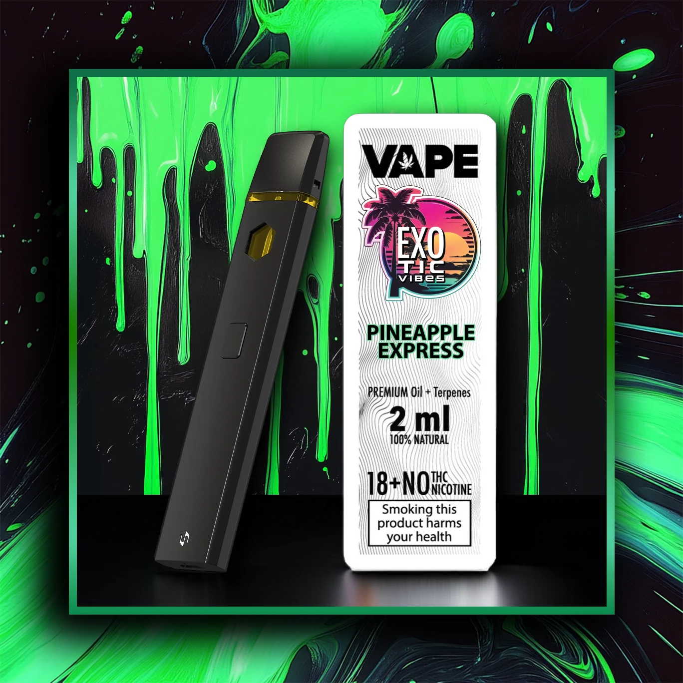 Pineapple Express HHC Premium Συσκευή Ατμίσματος - 2.00 ml. HHC