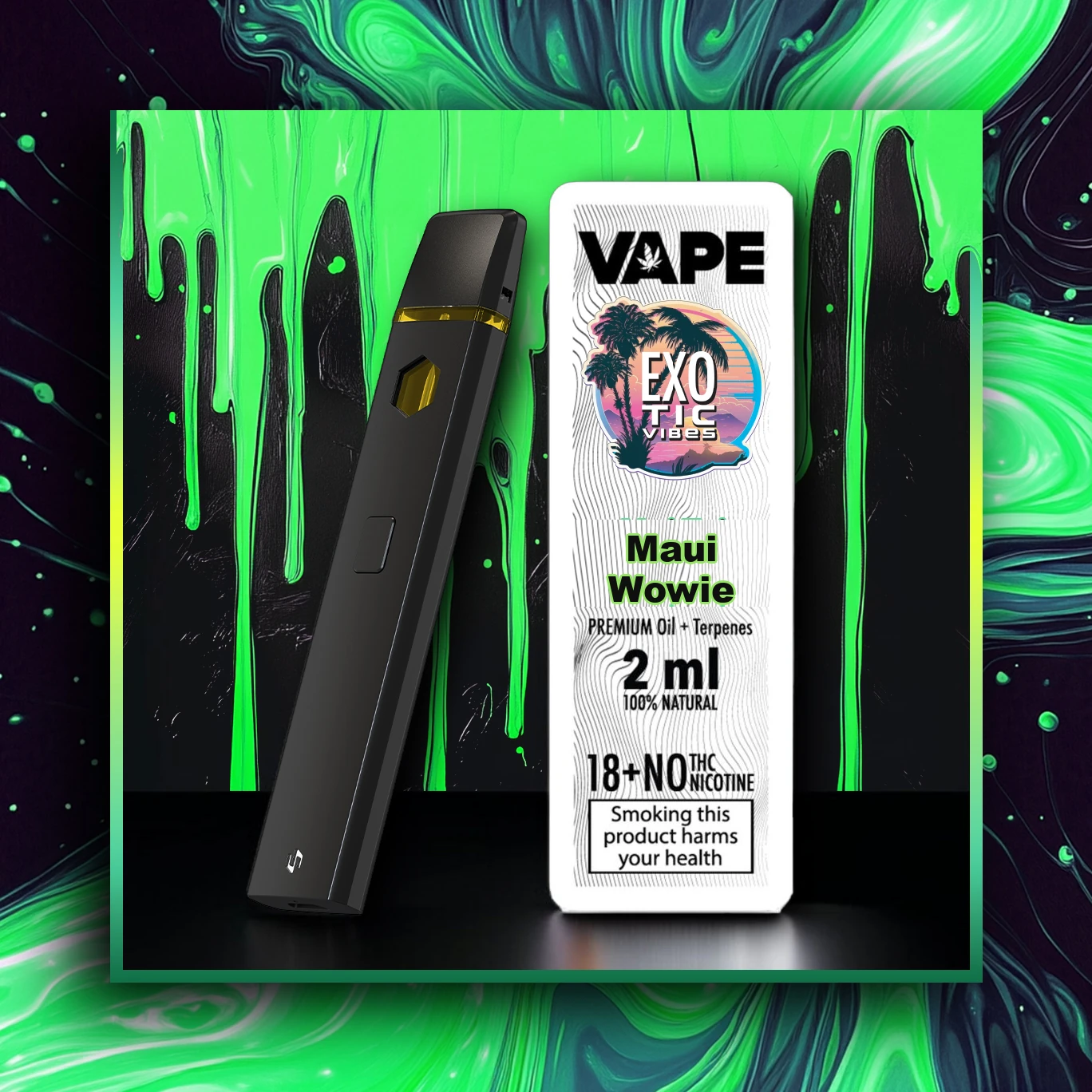 Maui Wowie HCT Premium Συσκευή Ατμίσματος - 2.00 ml. HCT