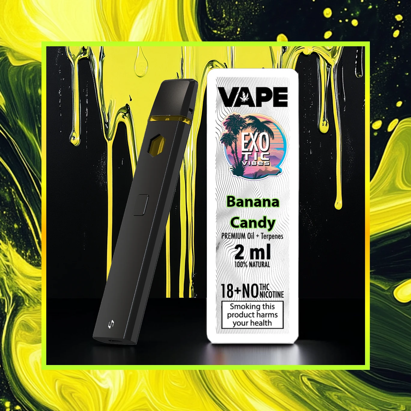 Banana Candy HCT Premium Συσκευή Ατμίσματος - 2.00 ml. HCT